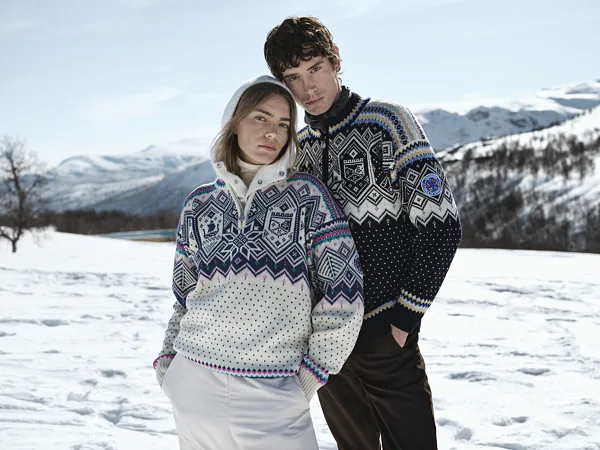 Dale - zima holka a kluk